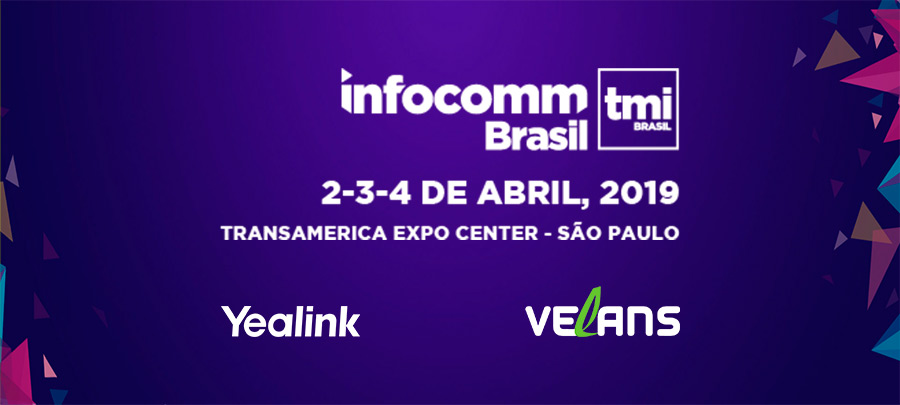 Yealink na Infocomm Brasil 2019